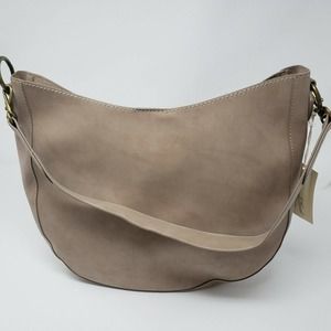 Universal Threads Goods Co Taupe Hobo Purse NWT